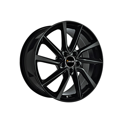 Alu kola AVUS VELGEN AC-518, 19x7.5 5x112 ET50, černá lesklá