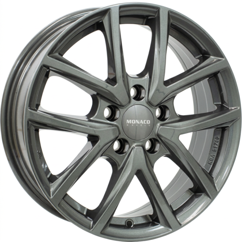 Alu kola MONACO WHEELS 2 CL2, 19x8 5x112 ET45, tmavě šedivá (zátěžová)