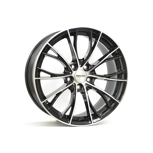 Alu kola MONACO WHEELS MC16, 19x8.5 5x112 ET30, černá lesklá + leštění