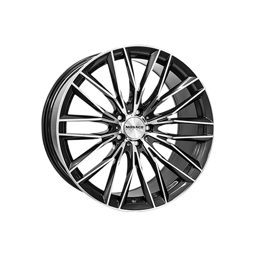 Alu kola MONACO WHEELS GP2, 21x9.5 5x112 ET35, šedivá + leštění (zátěžová)