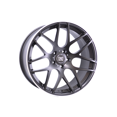 Alu kola SOLEIL LXM-1, 21x10.5 5x112 ET20, černá matná + leštění (zátěžová)