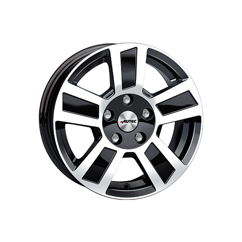Alu kola AUTEC TIGRIS, 15x6 5x112 ET30, černá lesklá + leštění (zátěžová)