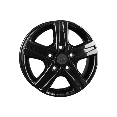 Alu kola BORBET CWD, 16x6.5 5x120 ET52, černá lesklá (zátěžová)