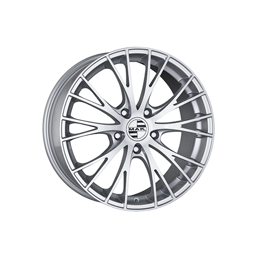 Alu kola MAK RENNEN, 19x8 5x112 ET21, stříbrná