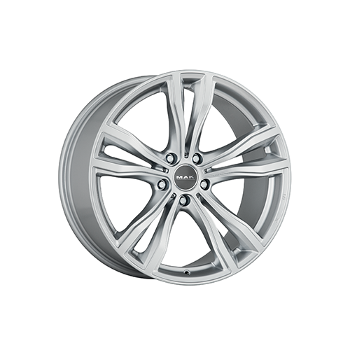 Alu kola MAK X-MODE, 21x10 5x112 ET50, stříbrná (zátěžová)