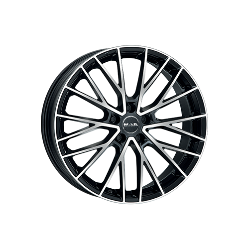 Alu kola MAK SPECIALE, 22x10 5x112 ET26, černá lesklá + leštění (zátěžová)