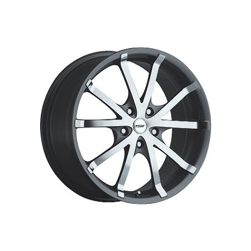 Alu kola TSW ROCKET 5, 19x8 5x114.3 ET40, černá lesklá + leštění