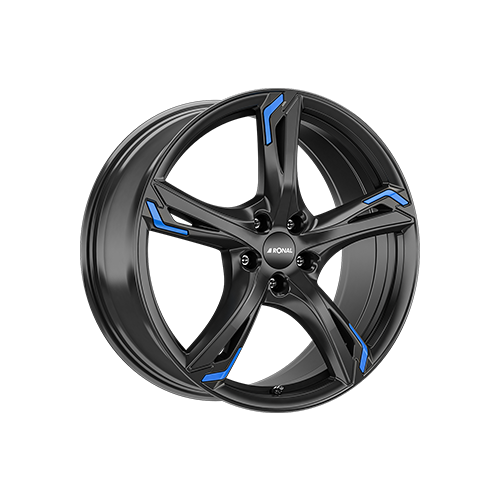 Alu kola RONAL R62 BLUE, 20x8.5 5x112 ET30, černá lesklá (zátěžová)