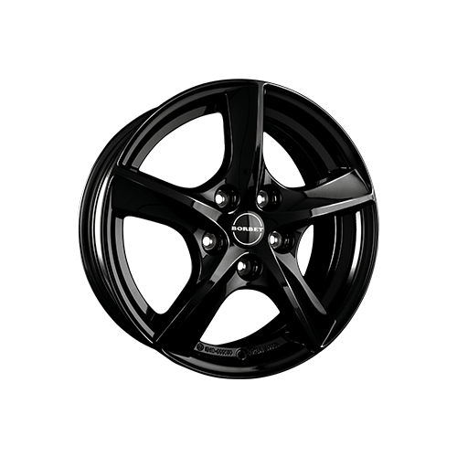 Alu kola BORBET TL, 15x5.5 5x100 ET38, černá lesklá