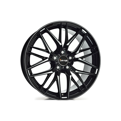 Alu kola AVUS VELGEN AF19, 19x8.5 5x112 ET30, černá lesklá
