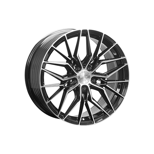 Alu kola MONACO WHEELS FF2, 18x8 5x112 ET45, černá lesklá + leštění