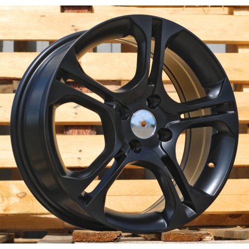 Alu kola Racing Line BK875, 16x6.5 4x100 ET37, černá matná