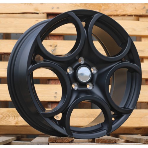 Alu kola Racing Line L1432, 17x7.5 5x110 ET41, černá matná
