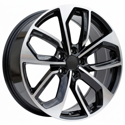 Alu kola Racing Line 3S5979, 19x8 5x112 ET49, černá + leštění