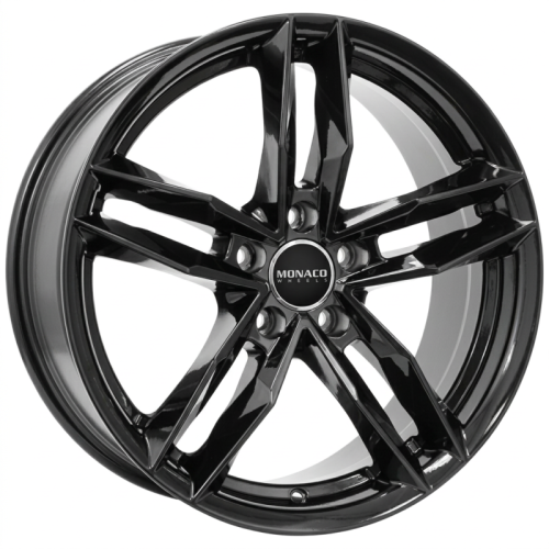 Alu kola MONACO WHEELS RR8M, 18x8 5x112 ET45, černá lesklá