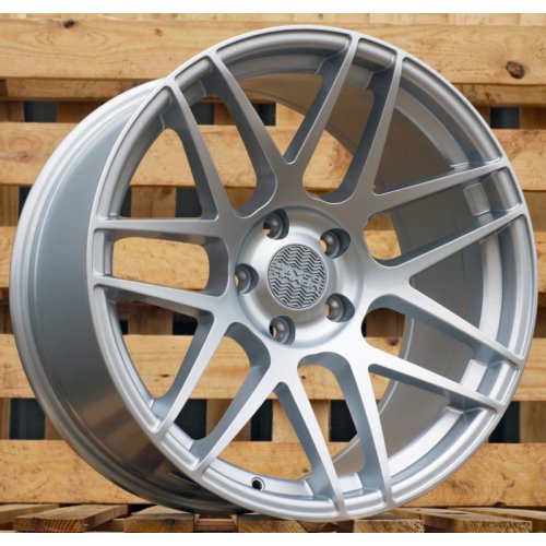 Alu kola Racing Line XF995, 19x10 5x120 ET30, stříbrná