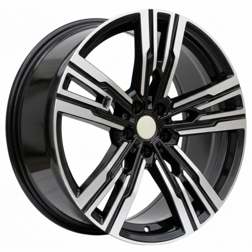 Alu kola Racing Line B1831, 21x8.5 5x112 ET25, černá + leštění
