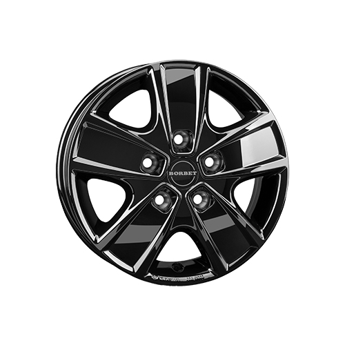 Alu kola BORBET CWG, 16x6 5x130 ET68, černá lesklá (zátěžová)