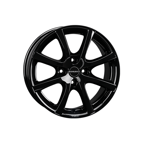 Alu kola BORBET LV4, 14x5.5 4x108 ET24, černá lesklá