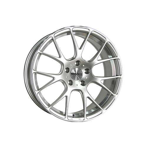 Alu kola MONACO WHEELS MIRABEAU, 18x8 5x120 ET20, stříbrná + leštění