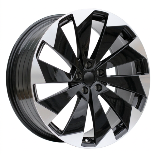 Alu kola Racing Line I1141, 21x9 5x112 ET42, černá + leštění (zátěžová)