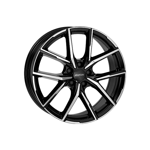 Alu kola ALUTEC AVELENO, 18x8 5x114.3 ET50, černá lesklá + leštění