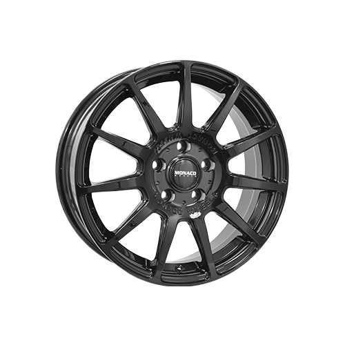 Alu kola MONACO WHEELS RALLYE, 17x7 5x100 ET35, černá lesklá