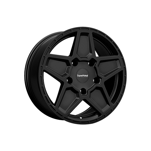 Alu kola SUPER METAL ROCKET, 18x8 5x120 ET40, černá matná (zátěžová)