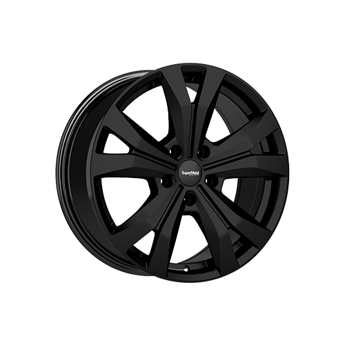 Alu kola SUPER METAL BULLET, 18x8 5x120 ET50, černá matná (zátěžová)