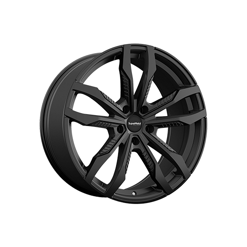 Alu kola SUPER METAL FIN, 20x9 5x120 ET45, černá matná (zátěžová)