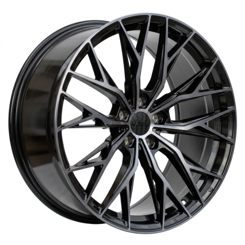 Alu kola Haxer HX042, 20x9.5 5x112 ET38, černá + tmavé leštění