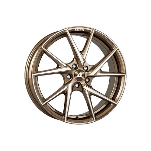 Alu kola ALUTEC ADX.01, 17x7 4x108 ET45, bronzová + leštění
