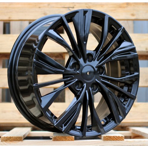 Alu kola Racing Line FE224, 17x7 5x114.3 ET35, černá lesklá
