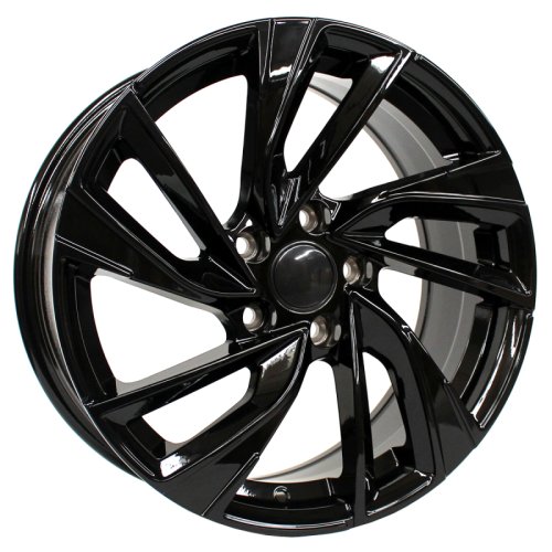 Alu kola Racing Line B5772, 17x7 5x100 ET45, černá lesklá
