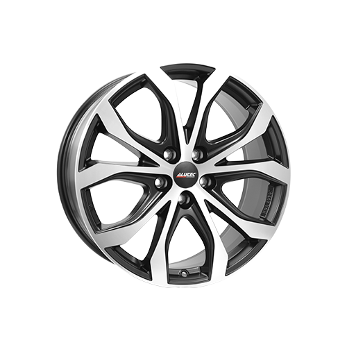 Alu kola ALUTEC W10X, 18x8 5x150 ET51, černá matná + leštění (zátěžová)