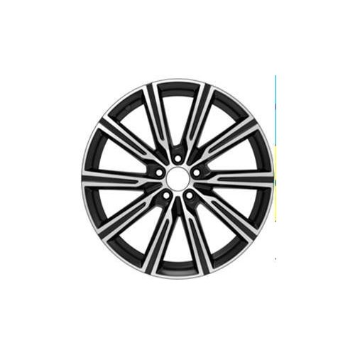 Alu kola Racing Line F0084, 19x7.5 5x108 ET51, černá + leštění