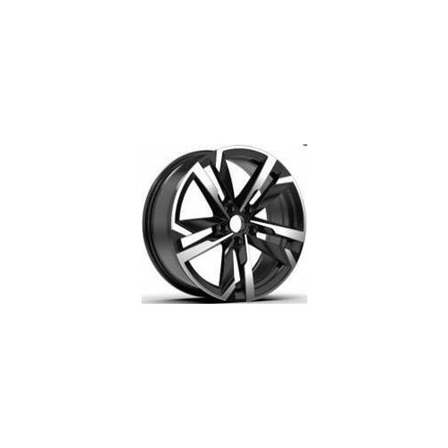 Alu kola Racing Line FBX254, 17x7 5x100 ET39, černá + leštění