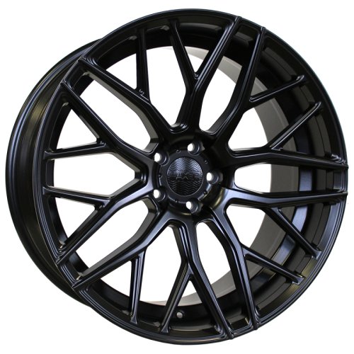 Alu kola Haxer HX038, 21x10.5 5x112 ET38, černá matná (zátěžová)
