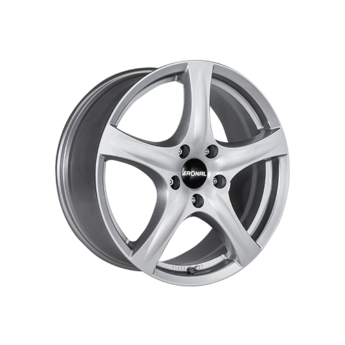 Alu kola RONAL R42, 17x7 4x108 ET35, stříbrná
