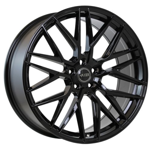 Alu kola Haxer HX035, 17x7.5 5x120 ET34, černá lesklá