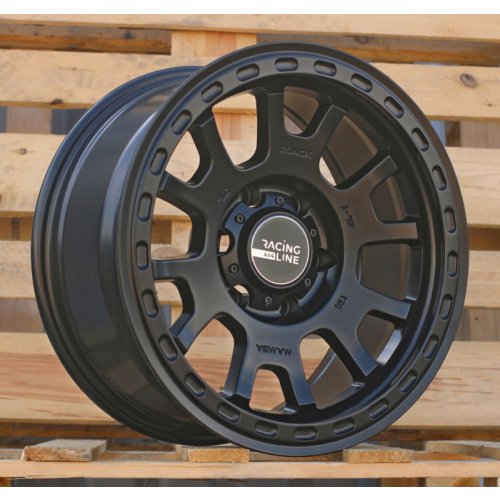 Alu kola Racing Line 3S1102, 17x8 6x139.7 ET, černá matná