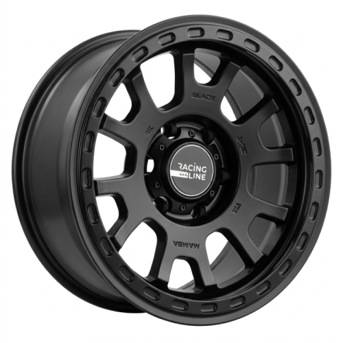 Alu kola Racing Line 3S1102, 17x8 6x139.7 ET, černá matná