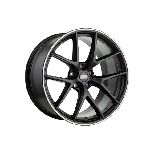 Alu kola BBS CI-R, 19x8.5 5x120 ET35, černá matná + leštění