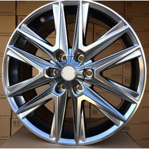 Alu kola Racing Line B1078, 20x8.5 6x139.7 ET25, titanová metalíza (zátěžová)