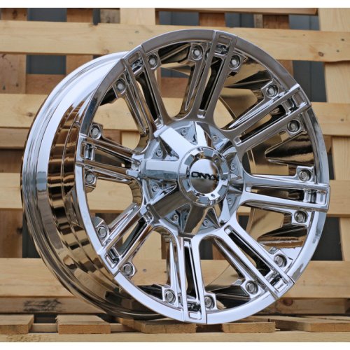 Alu kola Racing Line B1047, 20x9 8x165.1 ET10, chrom (zátěžová)