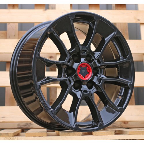 Alu kola Racing Line F1880, 20x8.5 6x139.7 ET15, černá lesklá (zátěžová)