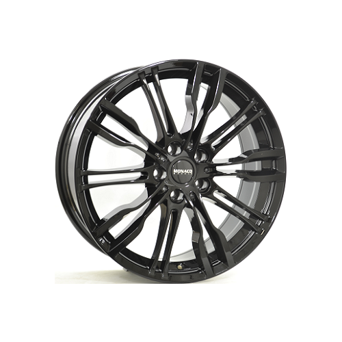 Alu kola MONACO WHEELS GP8, 19x8 5x112 ET45, černá lesklá (zátěžová)