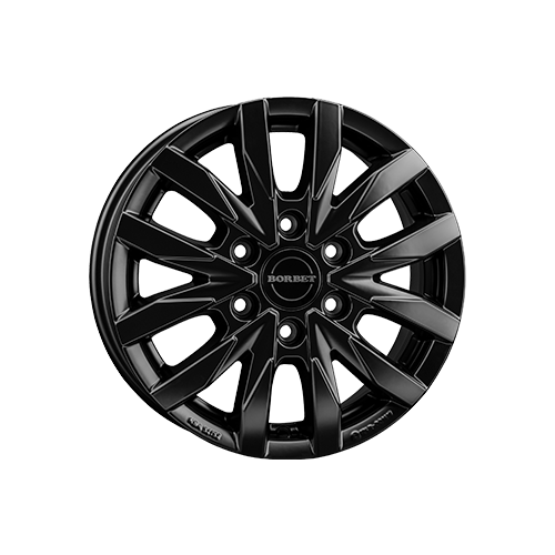Alu kola BORBET CW6, 17x6.5 6x120 ET50, černá matná (zátěžová)