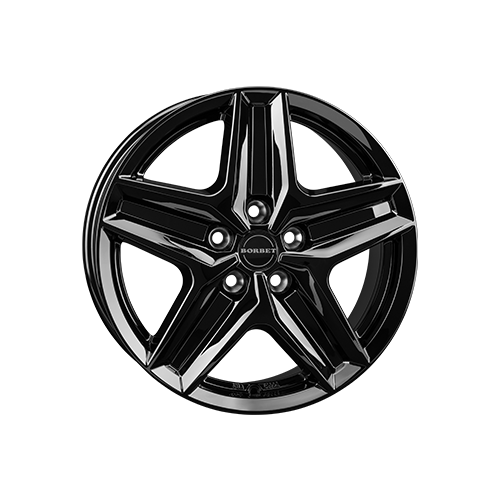 Alu kola BORBET CWZ, 18x7.5 5x118 ET53, černá lesklá (zátěžová)