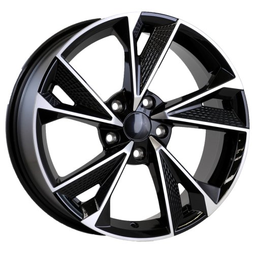 Alu kola Arceo DY807, 17x7.5 5x114.3 ET35, černá + leštění